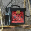 Persian Leather Shoulder Bag with Balochi Embroidery – Elegant Ethnic Design for Special Occasions4