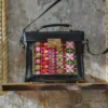 Persian Leather Shoulder Bag with Floral Embroidery – Elegant and Practical Daily Accessory4