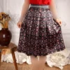 Pleated-Midi-Satin-Skirt-with-Persian-Wall-Art-Motifs-in-Warm-Earth-Tones-2