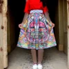 Pleated-Midi-Satin-Skirt-with-Shirazi-Floral-Tile-Motifs-in-Pastel-Harmony-1