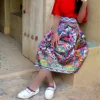 Pleated-Midi-Satin-Skirt-with-Shirazi-Floral-Tile-Motifs-in-Pastel-Harmony-3