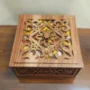 Premium Wooden Nut Gift Box – A Delightful Mix of Pistachios, Cashews, and Almonds