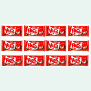 Shirin Asal Hiss Chocolate-Coated Wafer – 42 g Each, 12-Piece Single Pack, Crispy Cocoa Wafer Snack