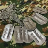 Stainless Steel Military-Style Necklace and Dog Tag with Custom Engraving (2)