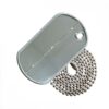 Stainless Steel Military-Style Necklace and Dog Tag with Custom Engraving (4)