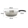 Two-Piece-Hammered-Aluminum-Frying-Pan-Set-–-18-26-cm-Non-Stick-Cookware-2