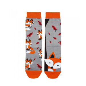 Boucle Socks for Women with Cherry Design