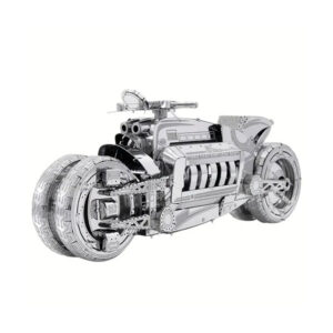 3D Metal Puzzle Construction Kit – Concept Motorcycle Model (Build-It-Yourself Assembly Puzzle)