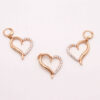 Half‑Set-of-Earrings-Pendant-Necklace-in-Minimal-Hollow-Heart-Design-with-Steel-2