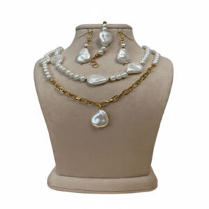 Persian Minakari Jewelry Set Model Hiva