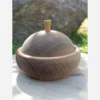 Handcrafted-Walnut-Wood-Chocolate-Sugar-Bowl-–-Grooved-Wooden-Jar-for-Serving-Entertaining-4