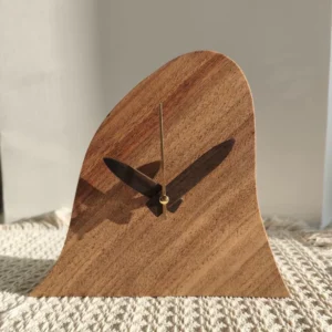 Handmade Concrete Twin Bell Clock for Home Decor