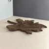 Handcrafted-Walnut-Wood-Serving-Platter-with-Maple-Leaf-Design-–-Wooden-Food-Snack-Presentation-Board-1