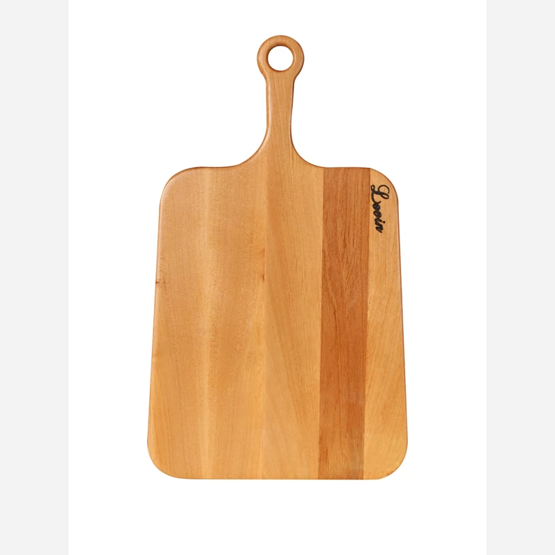 Modern Serving & Cutting Board – Durable Alder & Walnut Jointed Wood Kitchen Board
