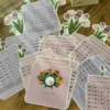 1405-Desk-Calendar-with-Floral-Design-–-Monthly-Pages-Featuring-Seasonal-Flowers-Solar-Lunar-Gregorian-Dates-Glossy-Paper1