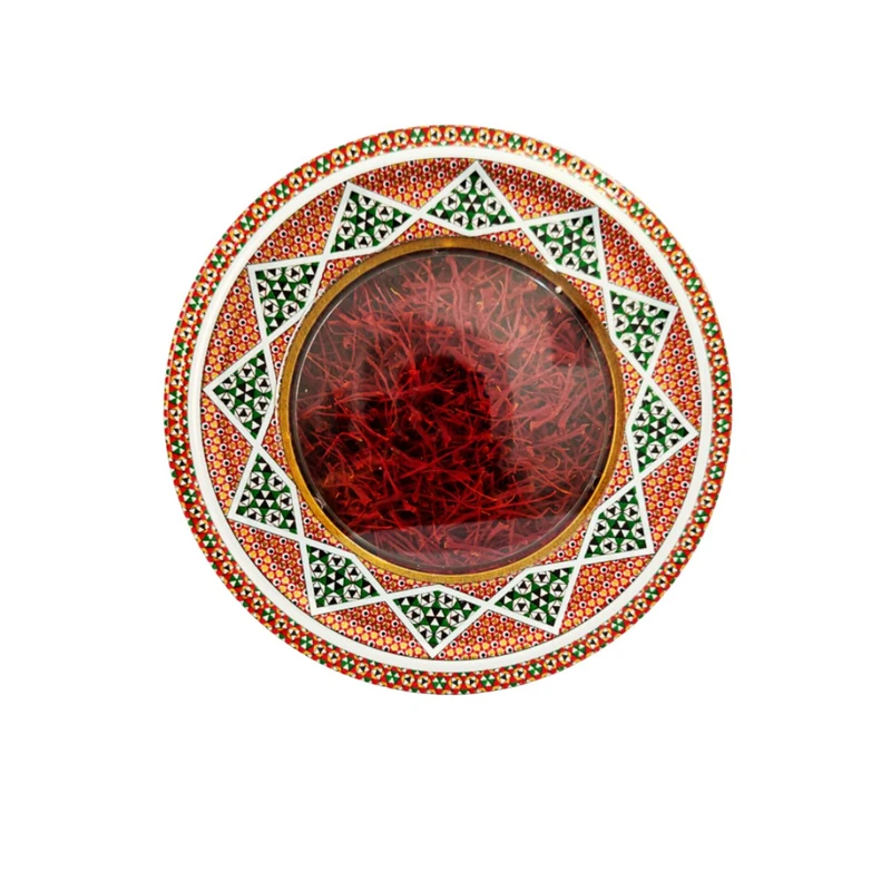Premium Persian Saffron Sargol – Hand-Picked Iranian Red Gold in Khatam Tin