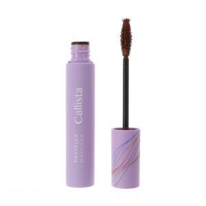 Calista Pastella Colored Mascara – Brown Lash Enhancer for Natural & Defined Eye Looks