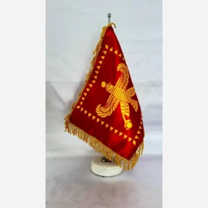 Islamic Republic of Iran Table Flag with Stone Base