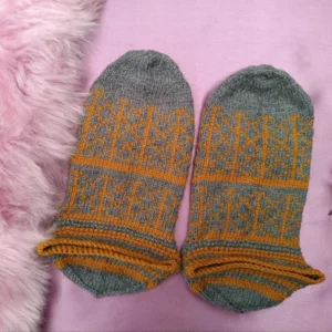 Persian Handwoven Wool Socks for Women Knitted Farhad