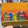Handcrafted-Wooden-Wall-Key-Holder-with-Colorful-House-Design-Artistic-Home-Organizer3