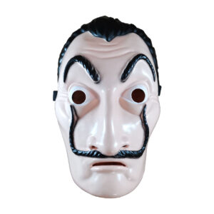Salvador Dalí Role‑Play Mask – Kids & Adult Costume Accessory for Cosplay, Parties & Themed Events