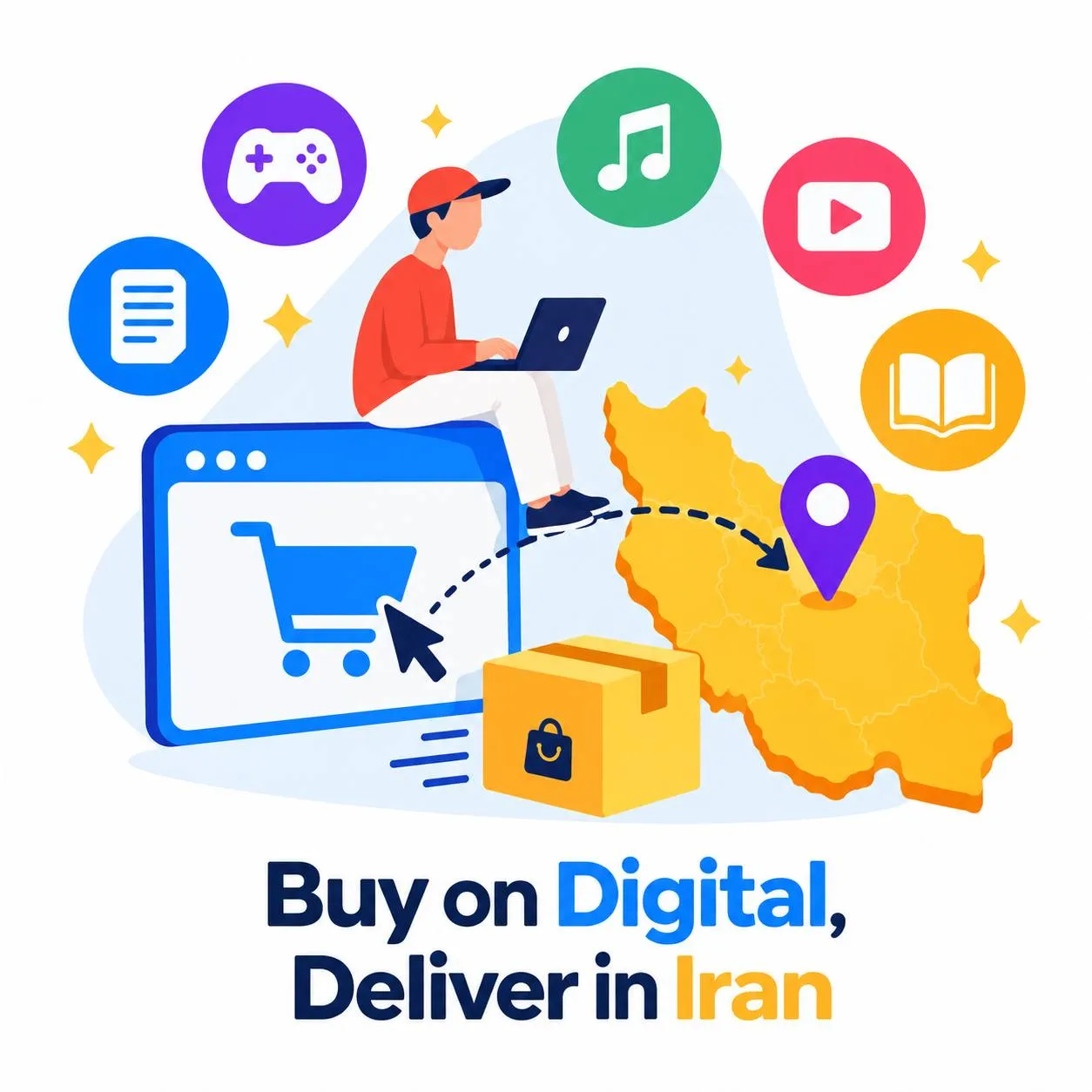 Buy on Digikala, Deliver in Iran