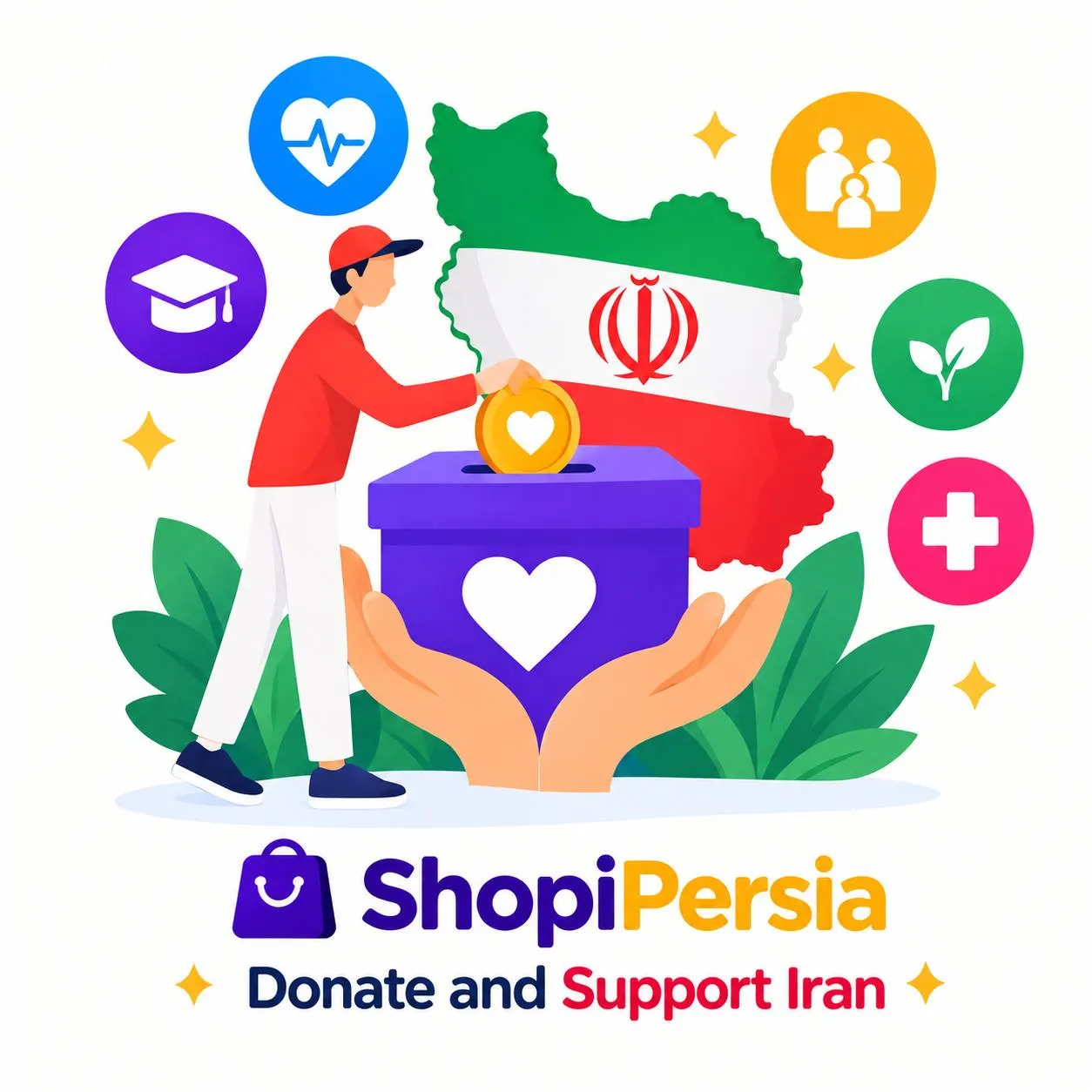 Donate & Support Iran